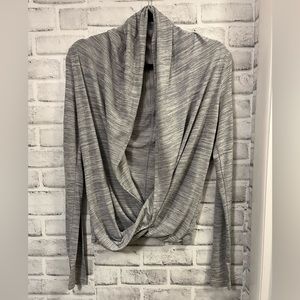 Marika Twist Front Long Sleeve Active Tee - Size S